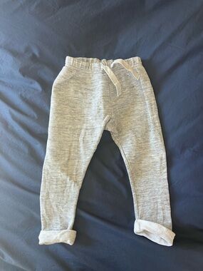 Petit Bateau Gray Joggers - Size 2T